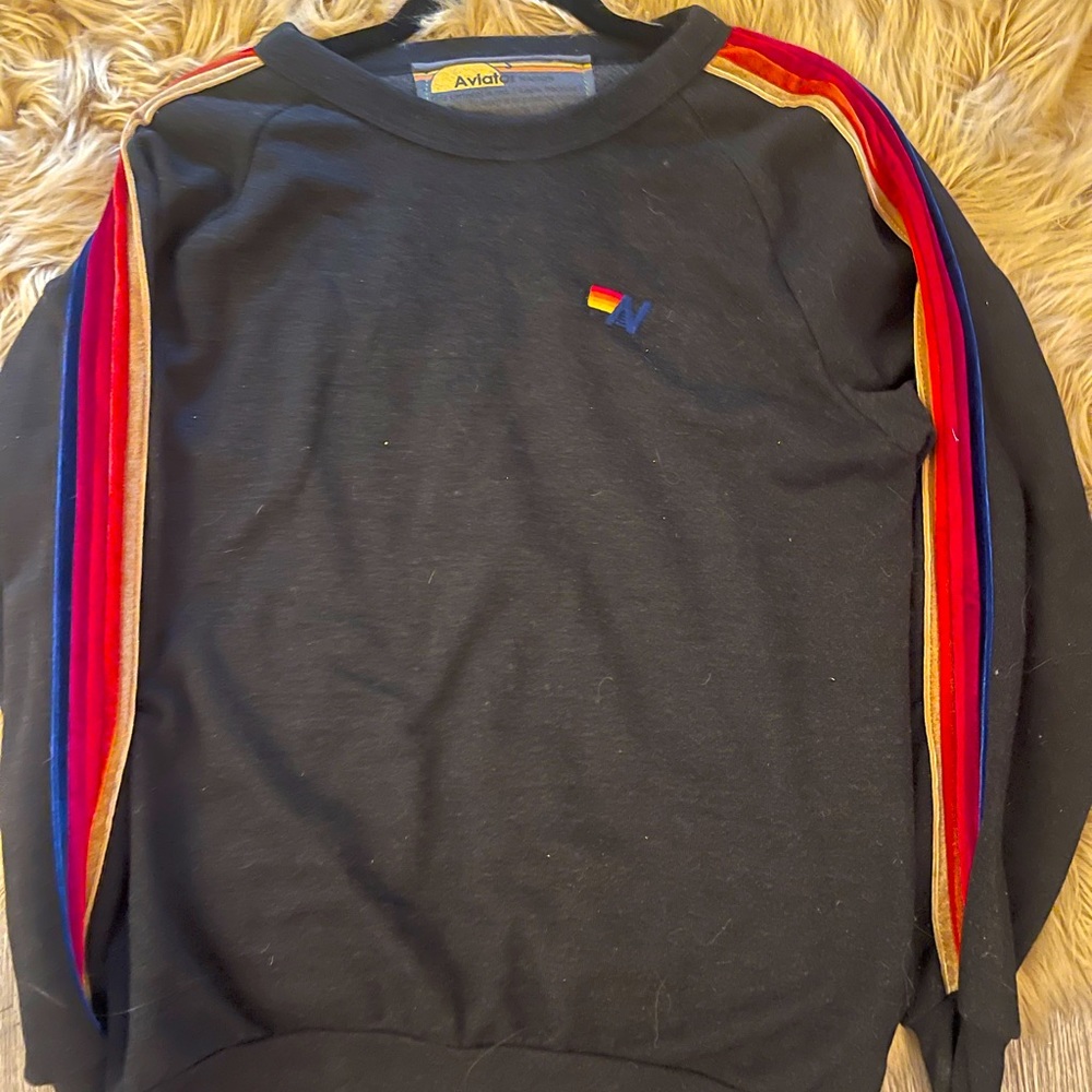 Like new aviator nation women’s sweatshirt.